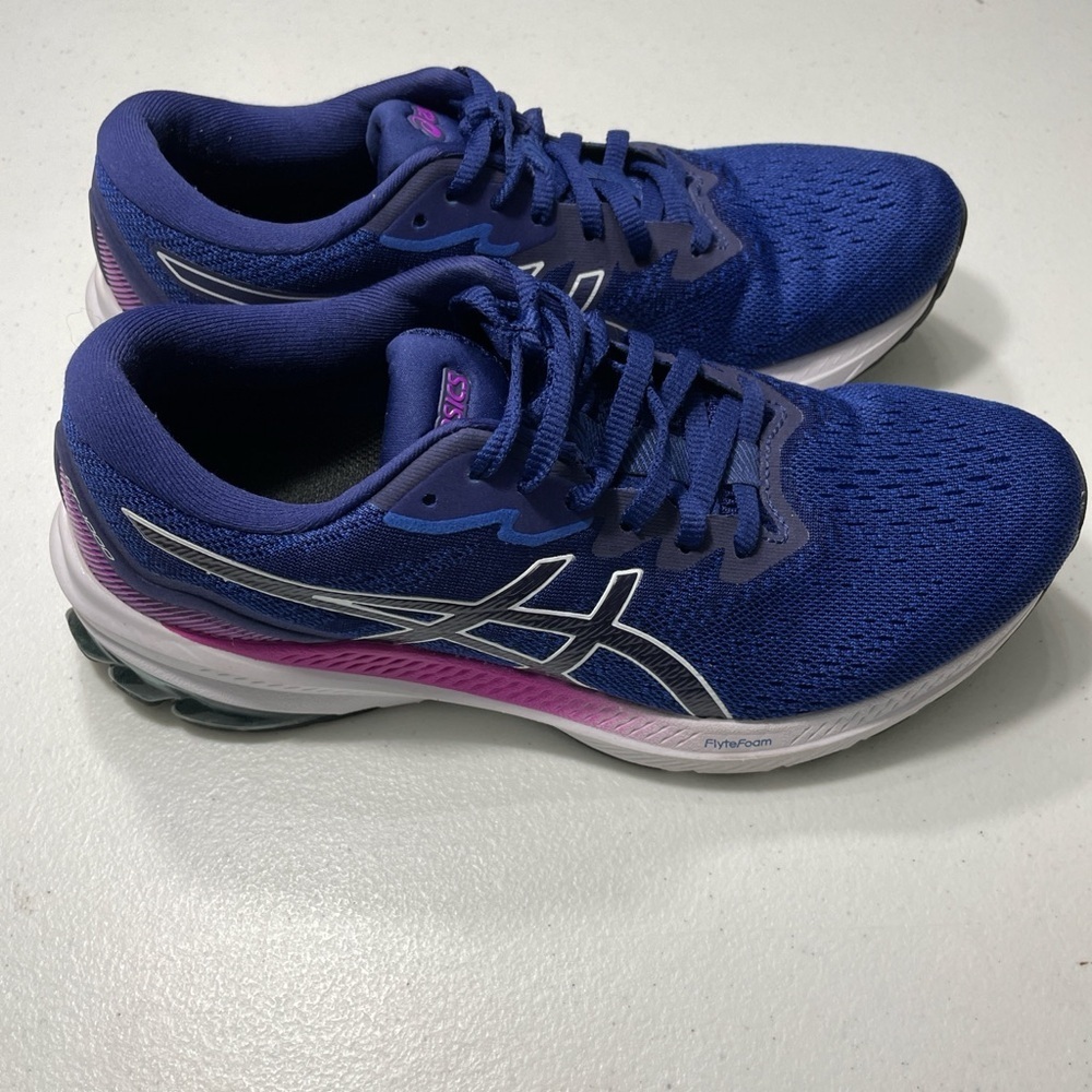 ASICS  GT-1000 Women's Purple and Blue Athletic Shoes Size 8 SB-FA - Picture 2 of 7